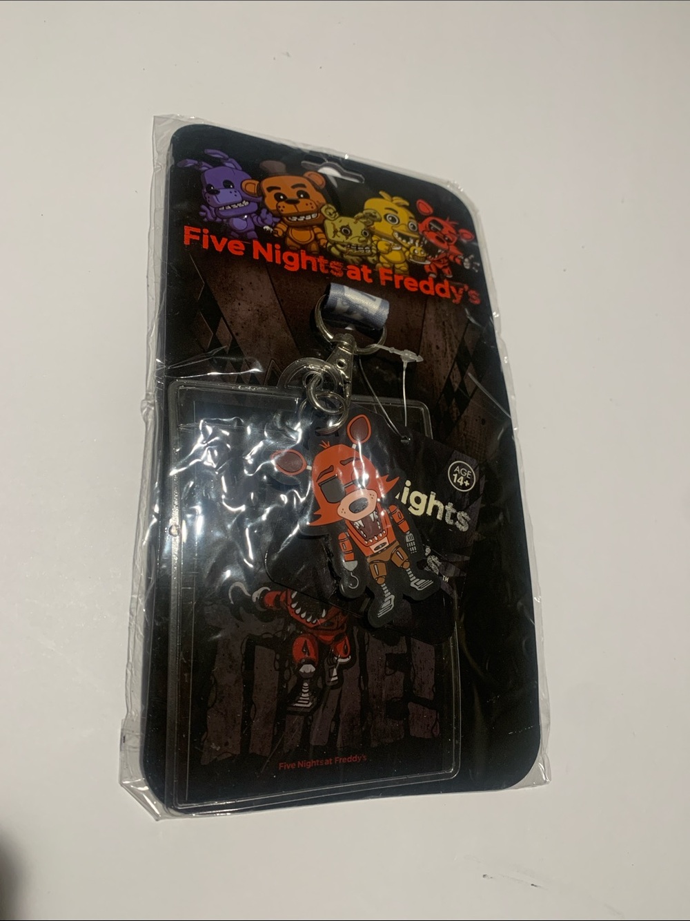 Funko Five Nights at Freddy's Orange Character Keychain Clip